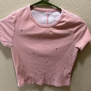 ARIZONA JEAN CO CROPPED SHIRT